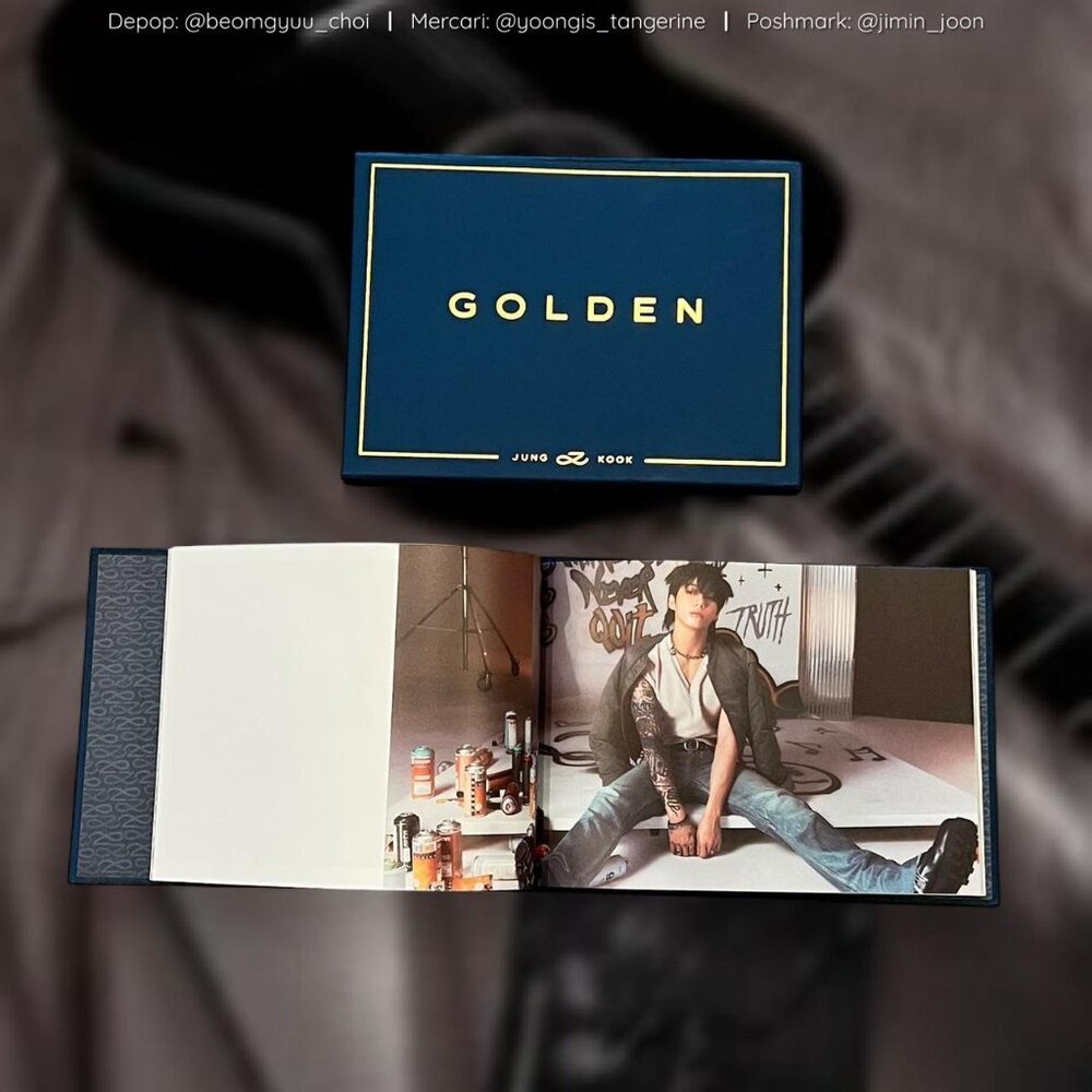 Jungkook Golden 3 Album Set - Picture 3 of 9